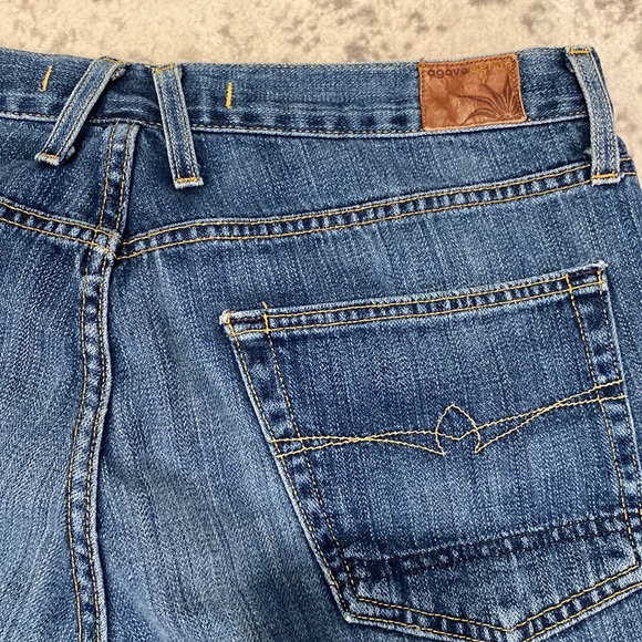 agave denim waterman relaxed straight jeans size 36 100% cotton made in USA EUC - Picture 7 of 9